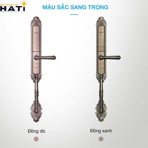 Khóa vân tay cổ điển Kaadas 6001