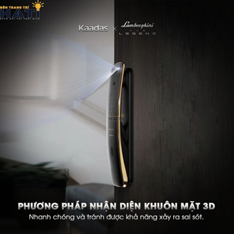 Khóa vân tay Kaadas Lamborghini 3D Face