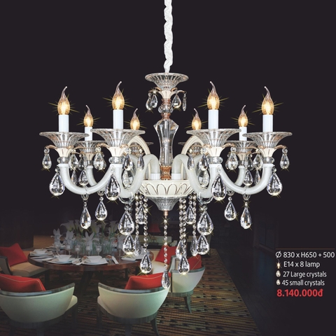 Đèn chùm thủy tinh Azaria