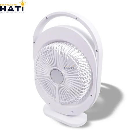 Quạt sạc Nanoco NRF6310W màu trắng