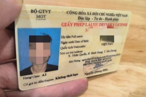 Hướng dẫn cách cấp lại giấy phép lái xe A1 bị mất