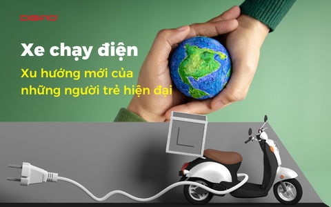 Xe chạy điện – xu hướng mới của những người trẻ hiện đại