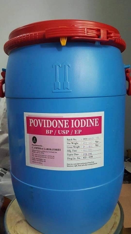 PVP IODINE AMPHRAY - Iodine dạng bột - Hoá chất diệt khuẩn