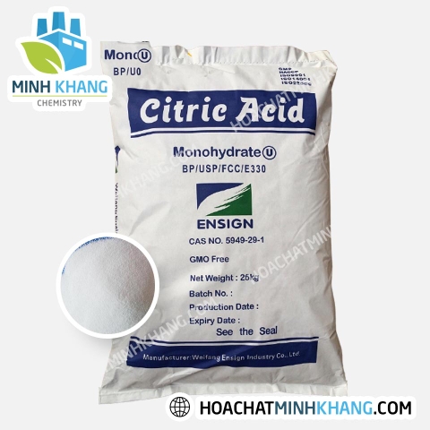 ACID CITRIC Monohydrate-Weifeng - C6H8O7 - Chỉnh độ pH ao nuôi