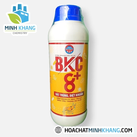 BKC 8+ - Diệt tảo, phát sáng - Trị ký sinh trùng