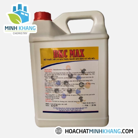 BKC MAX - Diệt khuẩn, diệt nấm và nguyên sinh