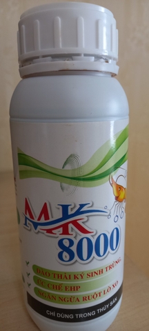 MK 8000 - Đào thải ký sinh trùng, Ức chế EHP, Ngăn ngừa ruột lò xo