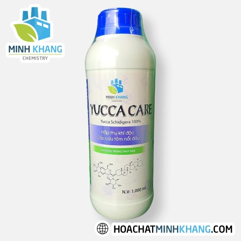 YUCCA CARE 2021 - Hấp thụ khí độc NH3 - Cấp cứu tôm, cá nổi đầu.