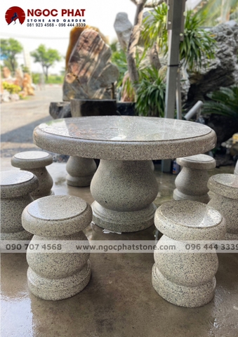 Bàn Ghế Đá Granite