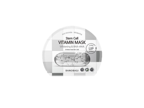 Mặt nạ BANOBAGI Stem Cell Vitamin Mask Whitening & Bha-Aha