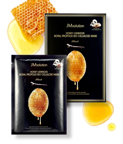 Mặt Nạ Jmsolution Honey Luminous Royal Propolis Mask Black 30ml