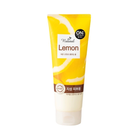 Sữa rửa mặt On: The Body The Natural Lemon Fresh 200g