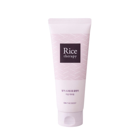 Sữa Rửa Mặt On: The Body Rice Therapy Rice Bran Scrub Foam Cleanser Chiết Xuất Cám Gạo Cho Da Dầu 150g