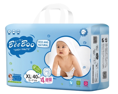 Tã quần Beeboo cho bé size XL (12 -17kg)