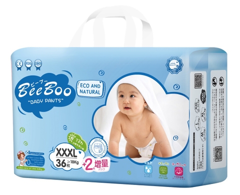 Tã quần Beeboo cho bé size XXXL ( >= 18kg)