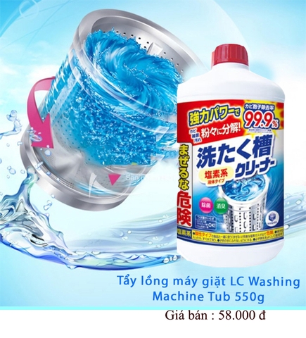 Tẩy lồng máy giặt Daiichi LC Washing Machine Tub 550g