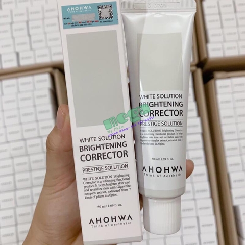 Kem Dưỡng Sáng Da Ahohwa Brightening Corrector 50ml [Chính Hãng]