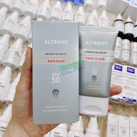 Kem Chống Nắng Altruist Face Fluid SPF 50 Giá Bao Nhiêu? Mua Ở Đâu Chính Hãng?