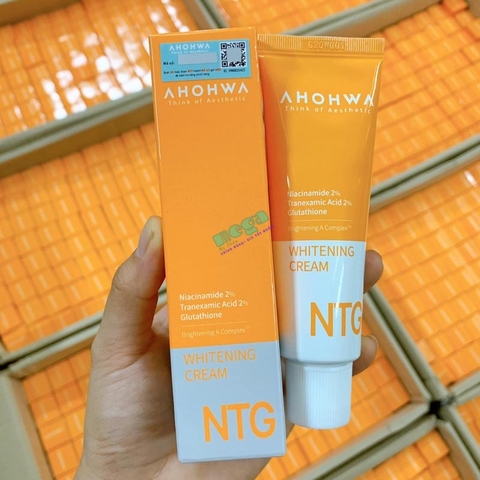 Kem Dưỡng Trắng Ahohwa Whitening Cream NTG 50ml [Chính Hãng]