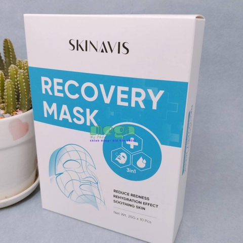 Mặt nạ Skinavis Recovery Mask Hộp 10 Miếng Giá Bao Nhiêu? Ở Đâu Chính Hãng?
