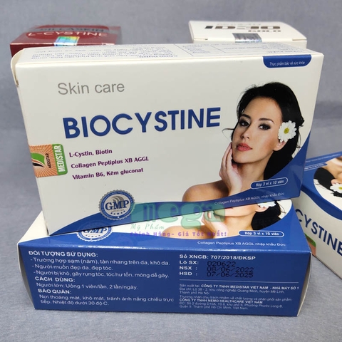 Viên uống Biocystine Giá Bao Nhiêu? Mua Ở Đâu Chính Hãng?