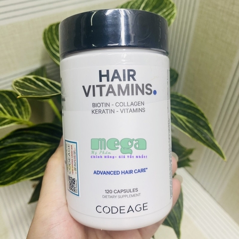 Viên Uống CodeAge Hair Vitamins Giá Bao Nhiêu? Mua Ở Đâu Chính Hãng?
