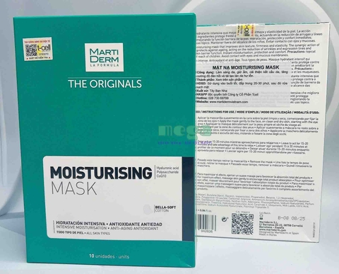 Mặt nạ dưỡng ẩm MartiDerm Moisturising Mask giá bao nhiêu? Có tốt không? Mua ở đâu chính hãng?