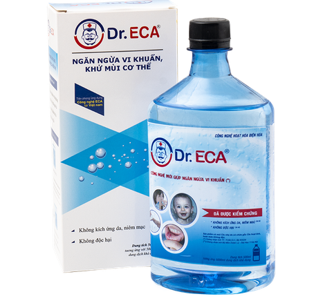 Dung dịch nước muối điện hoá DR.ECA