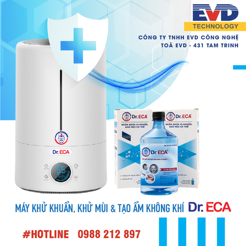 THIẾT BỊ KHỬ KHUẨN, KHỬ MÙI & TẠO ẨM KHÔNG KHÍ DR.ECA