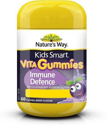 Kẹo dẻo tăng đề kháng Nature's Way Vita Gummies Immune Defence 2Y+