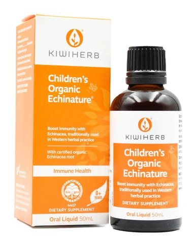 KiwiHerb tăng đề kháng hữu cơ Children's Organic Echinature cho bé từ sơ sinh