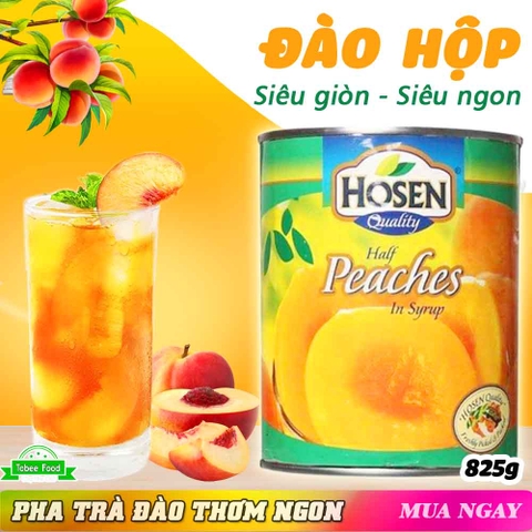 Đào hộp Hosen 825gr