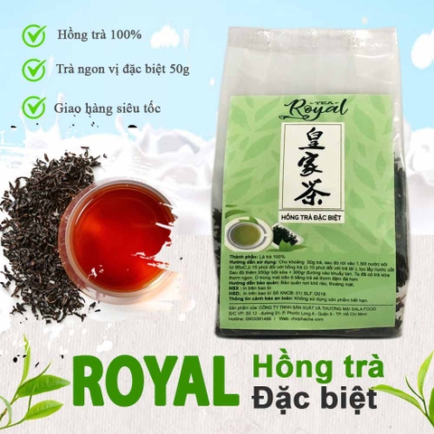 Hồng Trà Đặc Biệt gói tiện lợi 50gr - Trà Pha Trà Sữa Thơm Ngon