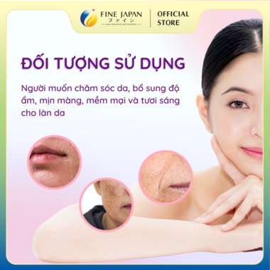 Bột uống Hyaluron & Collagen + Ubiquinol Platinum Cao Cấp FINE JAPAN hạn chế lão hóa da gói 240gr