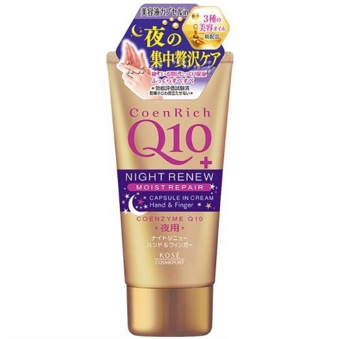 Kem Dưỡng Da Tay Q10 Mềm Mịn Kose Hand Cream 80g Nhật Bản