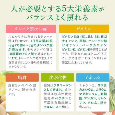 Tảo xoắn Spirulina Japan Algae Nhật Bản 2200 viên