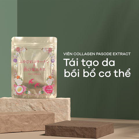 Viên uống Collagen tươi chiết xuất tổ yến Nhật Bản 30 viên