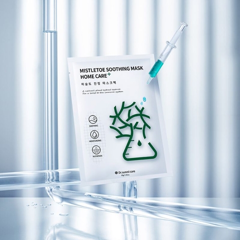 Mặt nạ dưỡng da Dr. Sunmi Care Mistletoe Soothing Mask Home Care+ Làm Dịu Da Nhạy Cảm Hàn Quốc 30ml