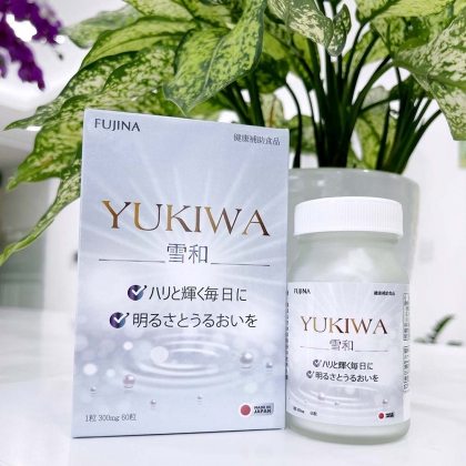 Viên Uống Trắng Da YUKIWA FUJINA Nhật Bản 60 Viên