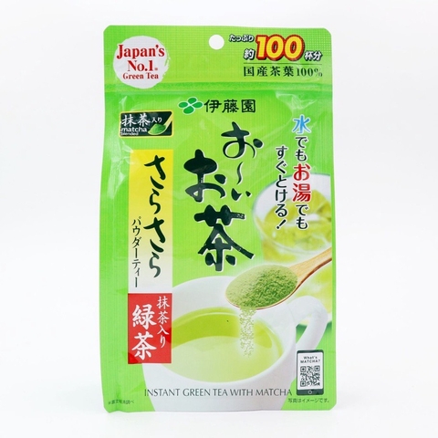 Bột Trà Xanh Matcha Instant Green Tea Nhật Bản 80g