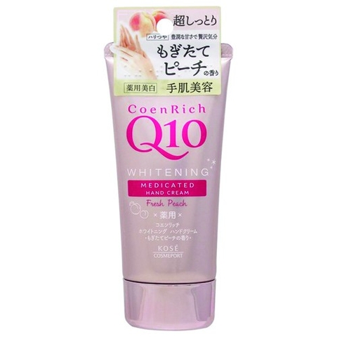 Kem Dưỡng Da Tay Q10 Mềm Mịn Kose Hand Cream 80g Nhật Bản