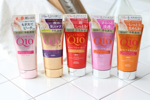 Kem Dưỡng Da Tay Q10 Mềm Mịn Kose Hand Cream 80g Nhật Bản
