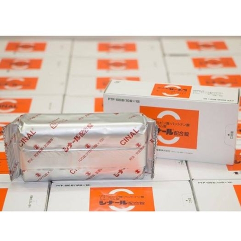 Viên Uống Vitamin C Trắng da, Mờ thâm nám Cinal C 100 Viên Nhật Bản