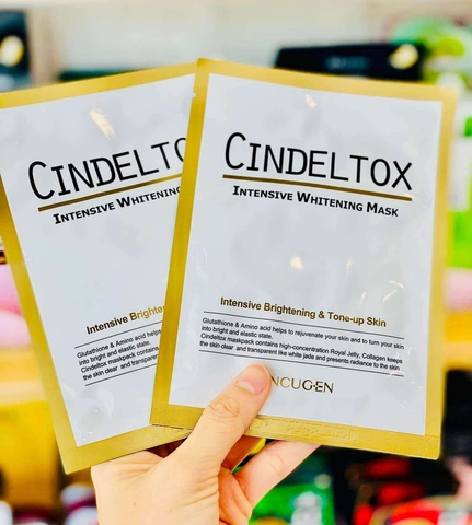 Mặt Nạ Ủ Trắng Chuyên Sâu Incugen Cindel Tox Intensive Whitening Mask Hàn Quốc