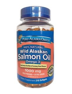 Viên Uống Dầu Cá Hồi Pure Alaska Omega Wild Alaskan Salmon Oil 1000mg Của Mỹ