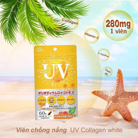 Viên Uống Chống Nắng My Lover's Collagen White