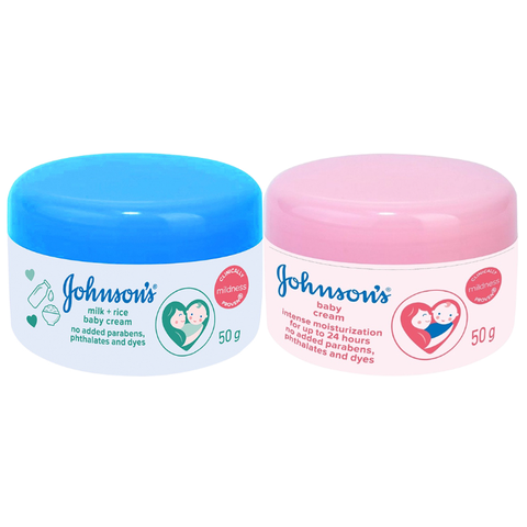 Kem Dưỡng Johnson's Cho Mẹ Và Em Bé, Dưỡng Ẩm Dịu Nhẹ, Chống Nẻ 50g