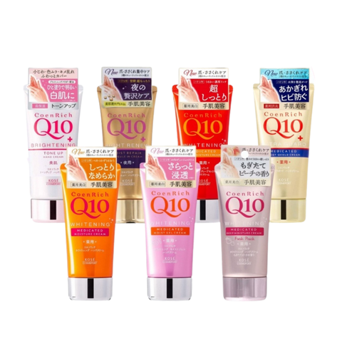 Kem Dưỡng Da Tay Q10 Mềm Mịn Kose Hand Cream 80g Nhật Bản