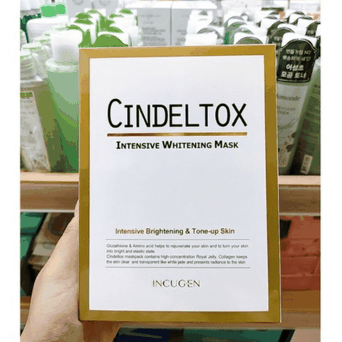 Mặt Nạ Ủ Trắng Chuyên Sâu Incugen Cindel Tox Intensive Whitening Mask Hàn Quốc