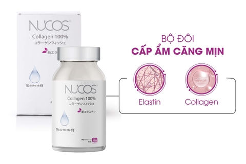 Viên Uống Collagen Chống Lão Hóa Cấp Ẩm Nucos Collagen 100% 90 Viên